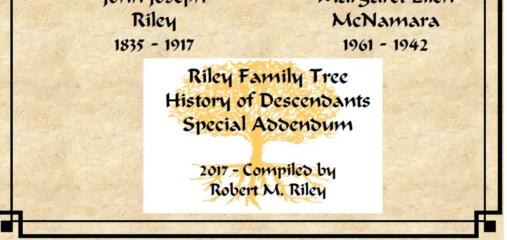 White text box with an orange tree graphic (roots and branches) serving as a title panel for the book/addendum.